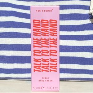 🔥5/$25🔥Wild + Wolf. Yes Studio “Talk To The Hand” Peony Hand Cream